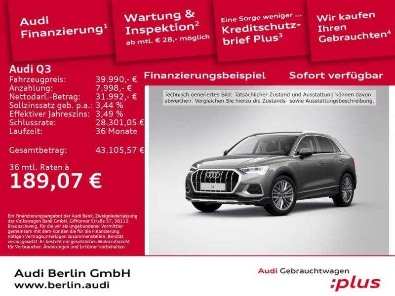 Audi Q3 advanced 35 TFSI S tr.