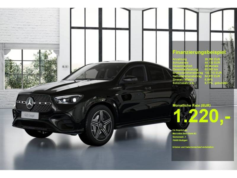 Mercedes-Benz GLE 350 de 4M Coupé #AMG #AHK #HUD #NIGHT #PANO