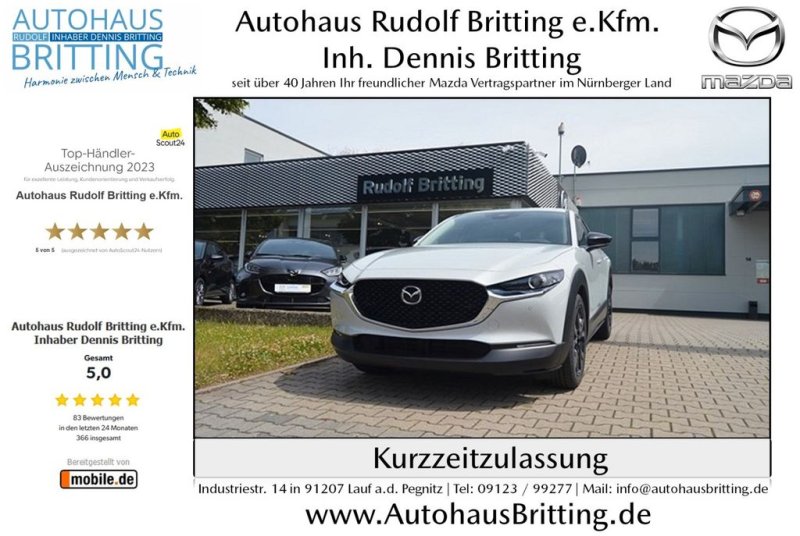 Mazda CX-30 SKYACTIV Benzin 140PS 6AG Homura Navi