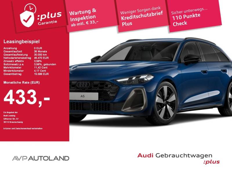 Audi A5 Avant 2.0 TFSI S tronic S line - NAVI -