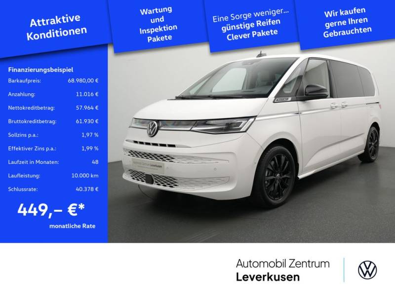 Volkswagen T7 Multivan Style 7-SITZE MATRIX AHK STANDHZ KAM