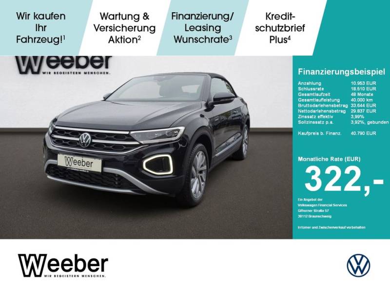 Volkswagen T-Roc Cabriolet 1.5 l TSI DSG Energy AHK Navi