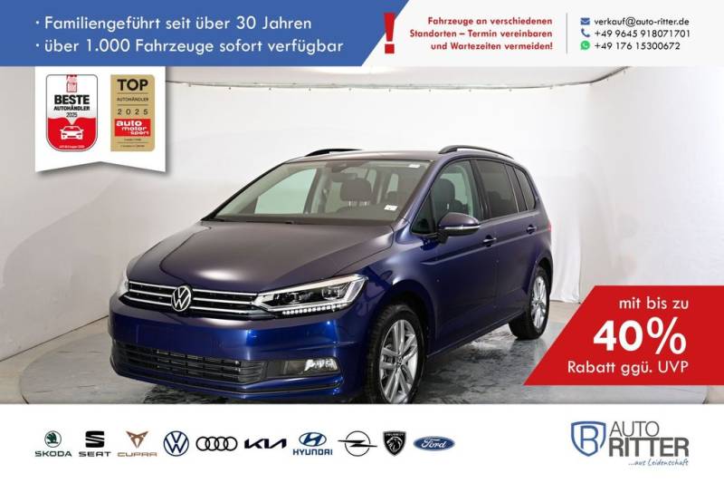 Volkswagen Touran Prime ACC-AHK-RFK-LED-Navi-Carplay-Kli...