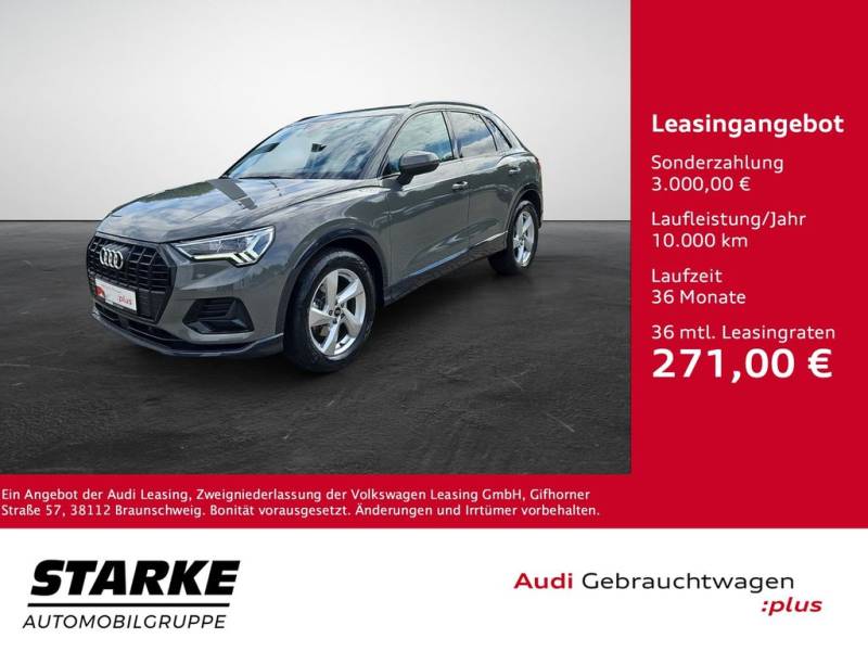 Audi Q3 35 TFSI S tronic advanced NaviPlus LED AHK SH