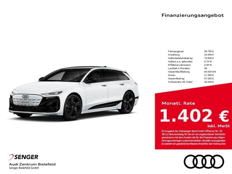 Audi A6 e-tron Avant performance Digitales Cockpit