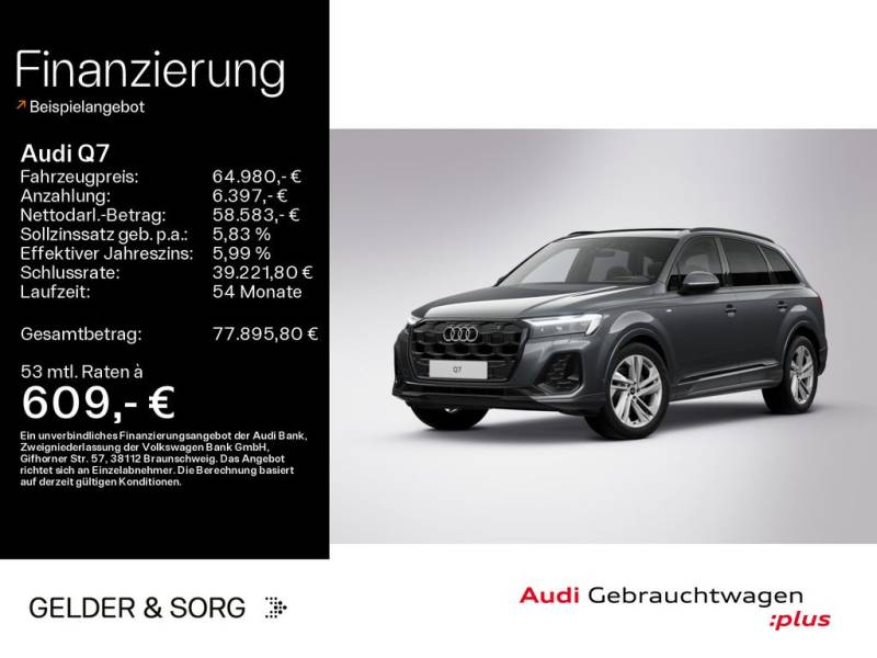 Audi Q7 SUV 50 TDI  S line qu. Air*AHK*HuD*360°*Pano