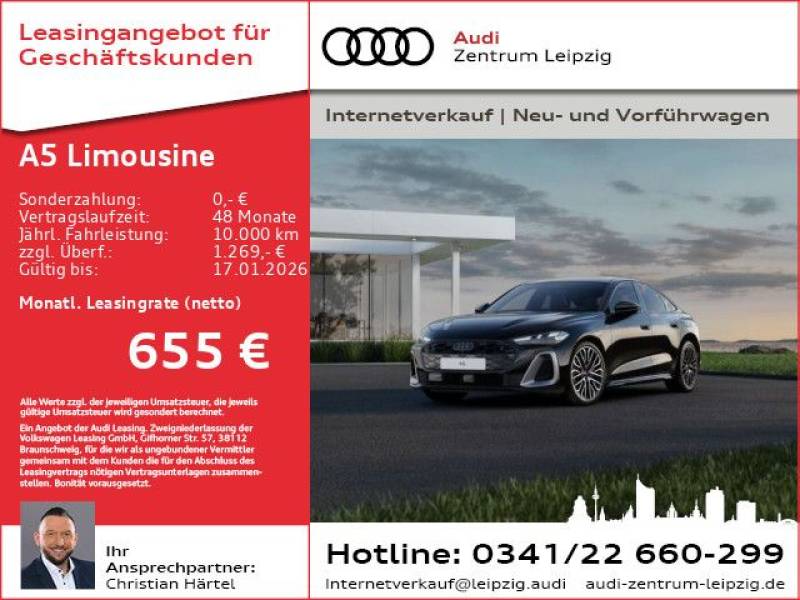 Audi A5 Limousine e-hybrid qu.edition one*Techpro*HuD