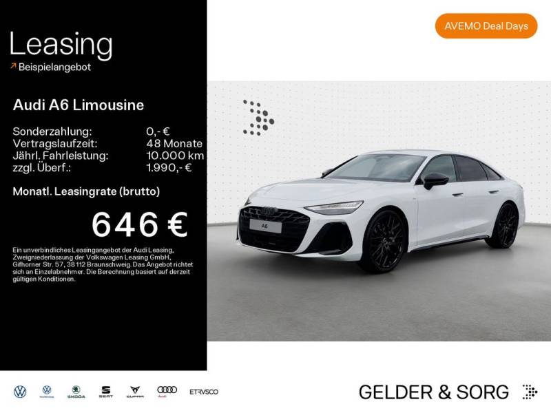 Audi A6 Limousine TDI qu. S line Ed.One*Tech+*Carbon