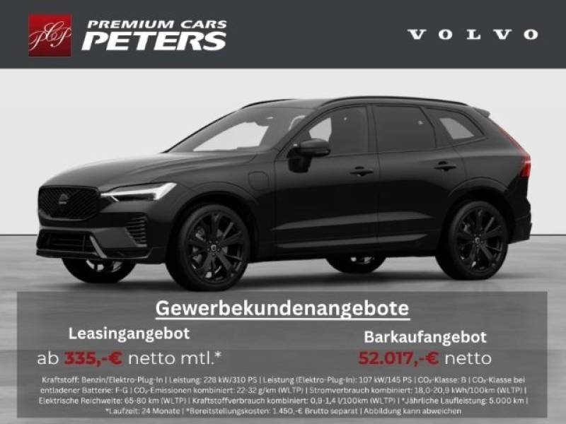 Volvo XC60 T8 Plus Black Edition Plug-In Hybrid AWD LE