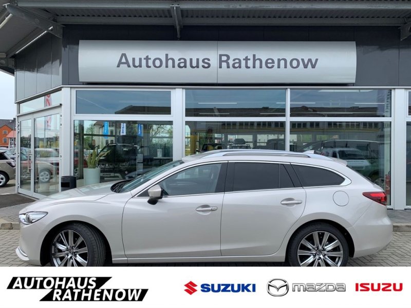 Mazda 6 Kombi Exclusive-Line AUTOMATIK PLATIN LEDER 2.