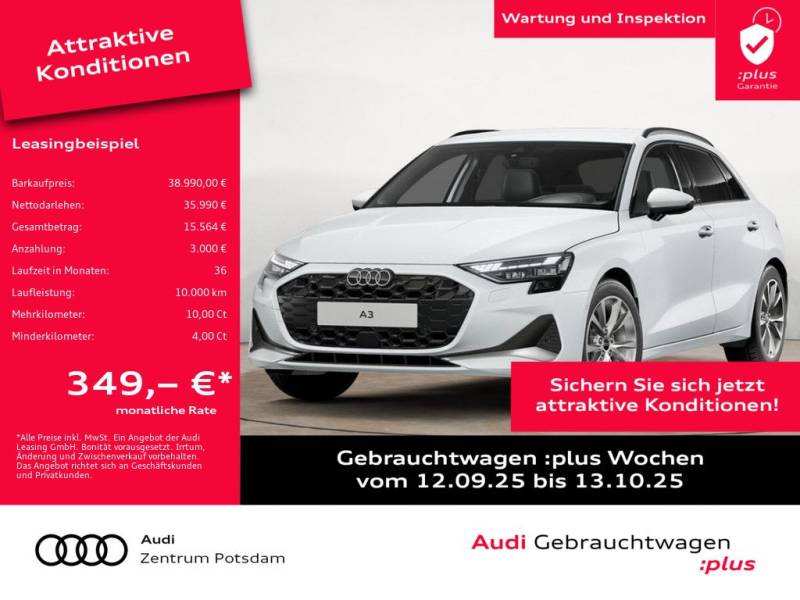 Audi A3 Sportback 30TFSI LED NAVI AHK BandO VIRTUAL