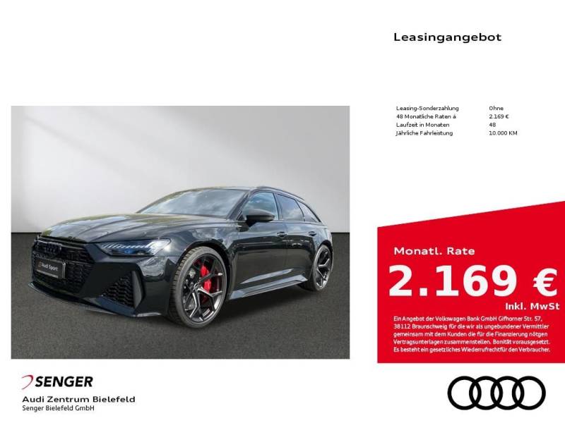 Audi RS6 Avant performance RS Dynamik-Paket plus Navi