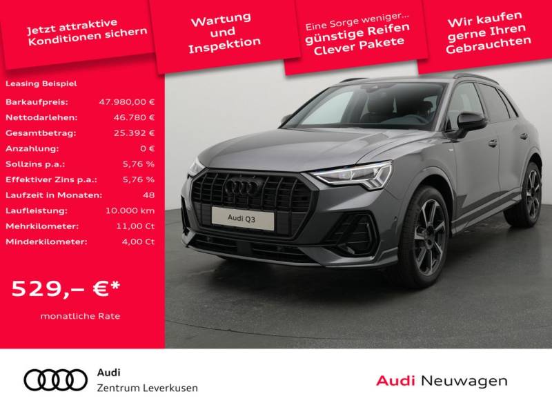 Audi Q3 S line LED PANO ACC AHK KAM NAVI VIRT PDC SHZ
