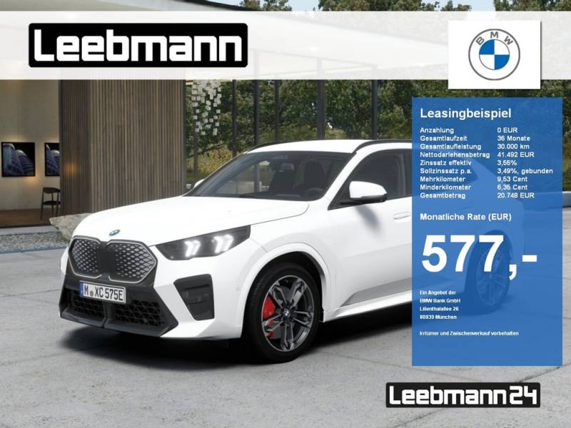 BMW iX2 eDrive20 M-Sportpaket-Pro 19-Zoll/HK/AHK/HUD