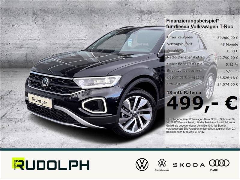 Volkswagen T-Roc 2.0 TDI GOAL 7-Gang- DSG LED BT Navi AHK P