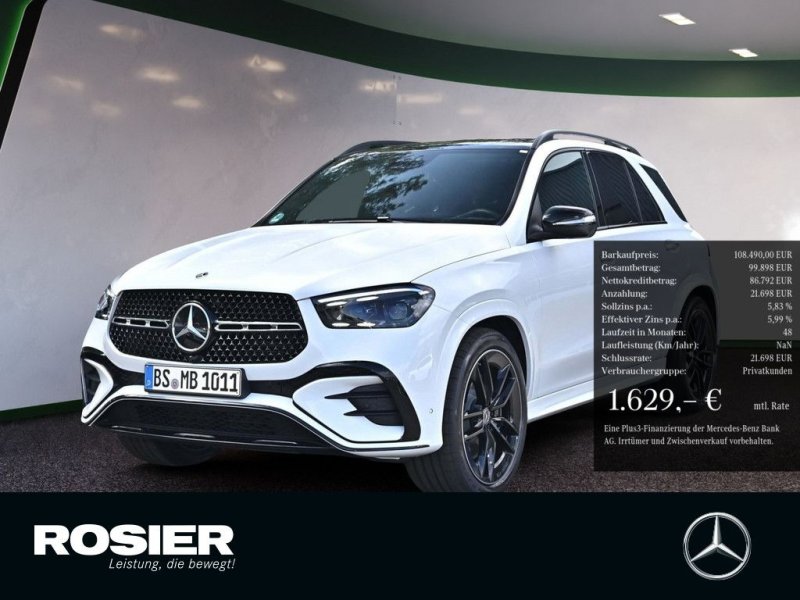 Mercedes-Benz GLE 450 d 4M AMG Line AHK HUD Luftf Night Distr