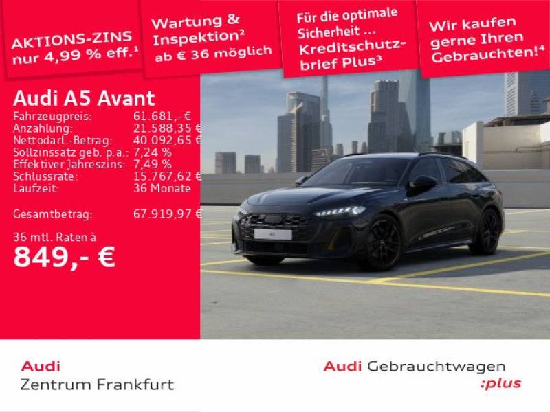 Audi A5 Avant TDI S tronic S line LED Navi HuD BandO DA