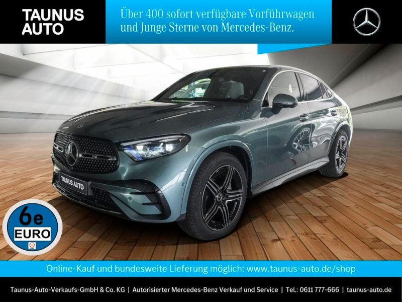 Mercedes-Benz GLC 200 COUPÈ-AMG-DISTRONIC-PANO-AHK-UVP 76.400,