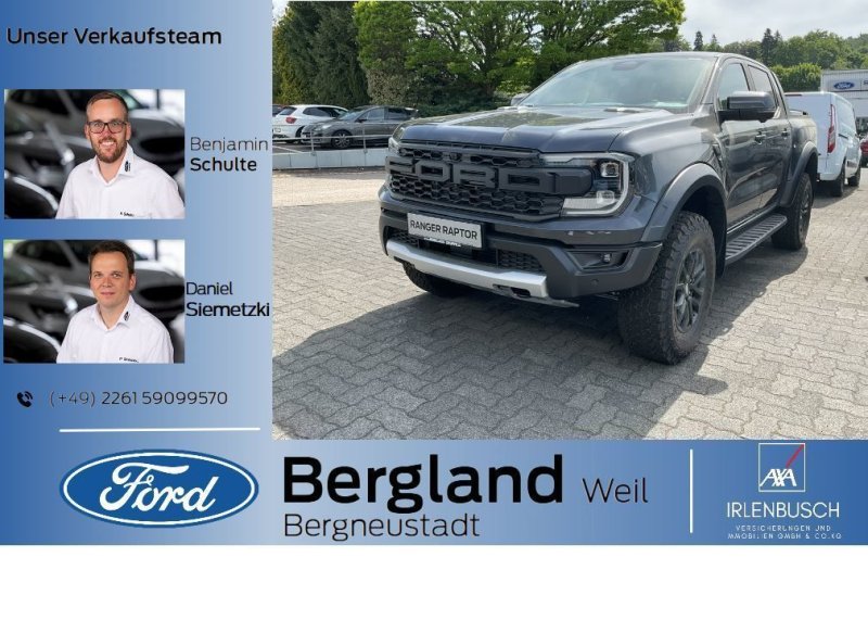 Ford Ranger Raptor DOPPELKABINE 2.0L 205PS Automatik