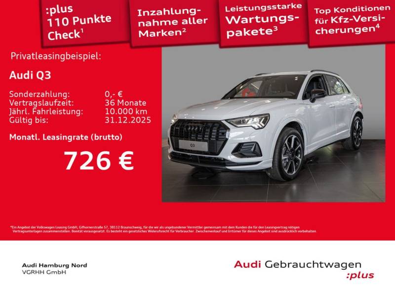 Audi Q3 40 TFSI quat. S line Matrix Navi Kamera Sound
