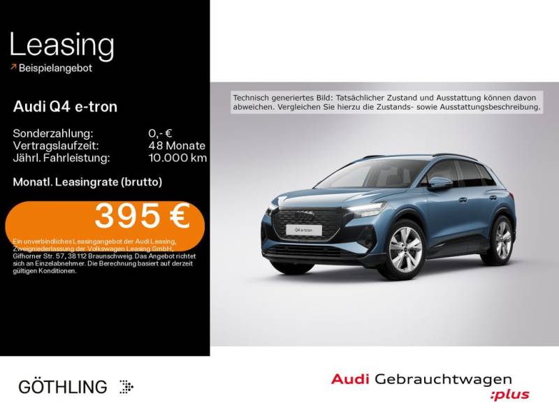 Audi Q4 45 e-tron qu S line*LED*Virtual*Navi* Assiste