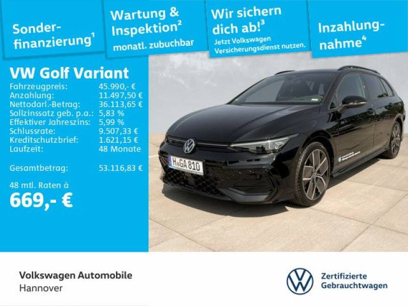 Volkswagen Golf Variant R-Line 2,0 l TSI OPF 4MOTIO N 150 k
