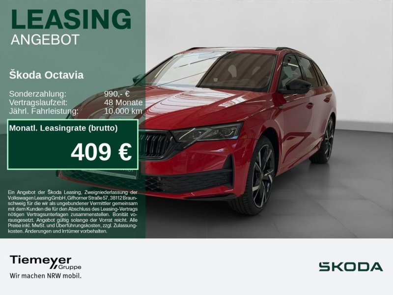 Skoda Octavia Combi 2.0 TSI DSG 4x4 Sportline AHK Pano