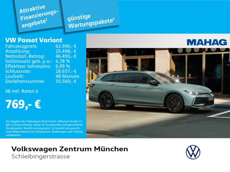 Volkswagen Passat Variant 1.5 eHybrid R-Line BlackStyle AHK