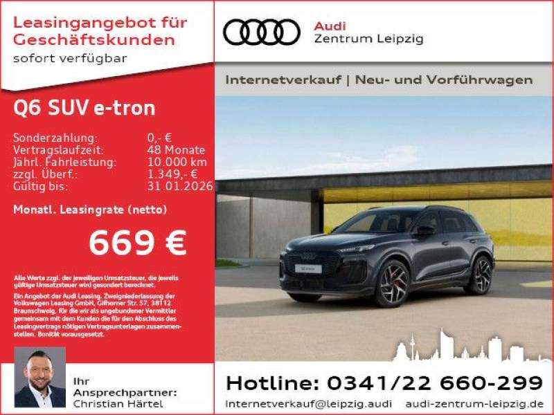 Audi Q6 SUV e-tron performance Pano*WR*AHK*Techpro*21