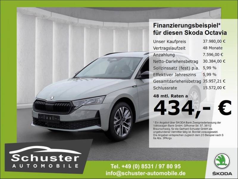 Skoda Octavia Combi Sportline 1.5TSI*AHK pACC Head-Up