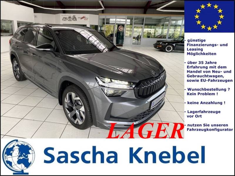 Skoda Kodiaq 2.0 TDI DSG 4x4 Sportline NAVI AHK LAGER
