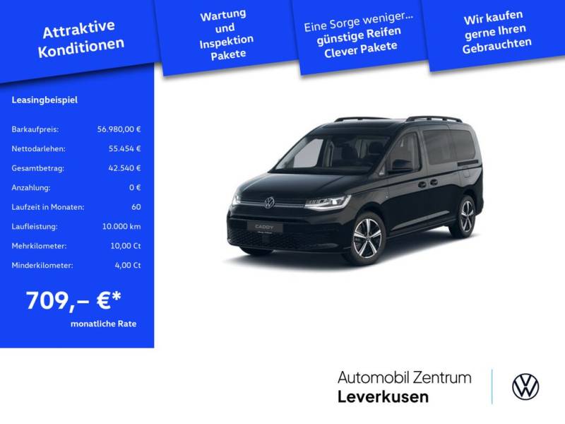 Volkswagen Caddy Maxi TDI Dark Label 7-SITZE AHK STANDHZ