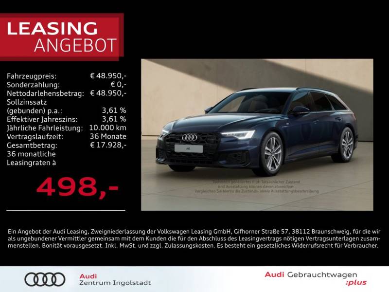 Audi A6 Avant 40 TDI S line MATRIX 19" HuD KAM.