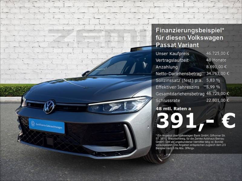 Volkswagen Passat Variant 1.5 TSI DSG R-line Sportpaket AHK