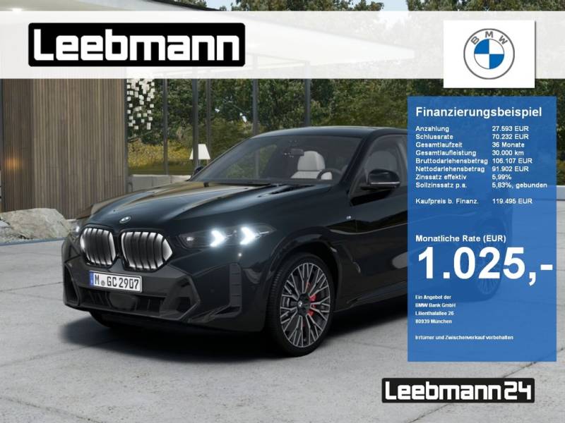 BMW X6 xDrive40d M-Sport-Pro 22-Zoll/LuftFW/AHK/StHz