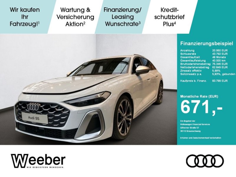 Audi S5 Avant TFSI Quattro S-Tronic HeadUp Navi LED