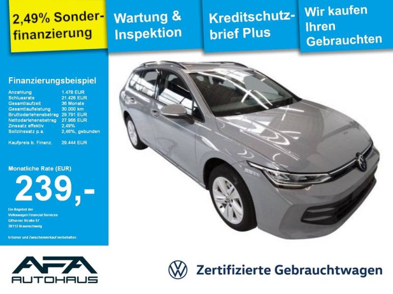 Volkswagen Golf VIII Var. 1.5 eTSI DSG StdHz*AHK*LED*ACC