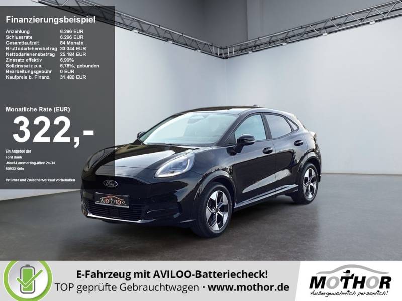 Ford Puma Gen-E 43kWh Spurhalteassistent Smartlink