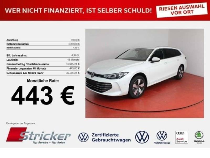 Volkswagen Passat Business 1,5 l eTSI OPF DSG ,- mtl. KLIM