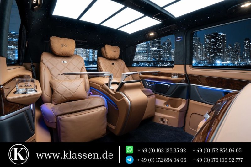 Mercedes-Benz V 300 - Jet Van - Die neue V-Klasse von KLASSEN