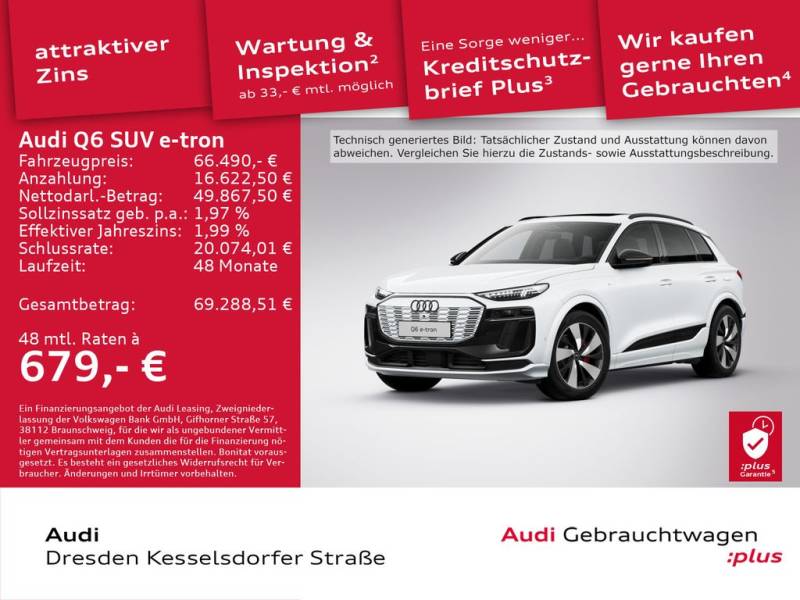 Audi Q6 SUV e-tron 185 kW