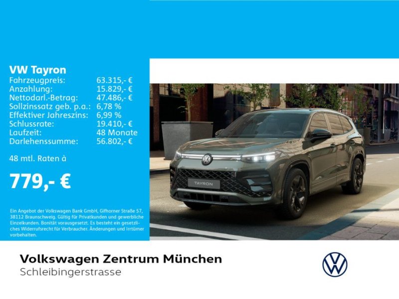 Volkswagen Tayron R-Line 2.0 TSI 4M Family-Navi-Pano-LM