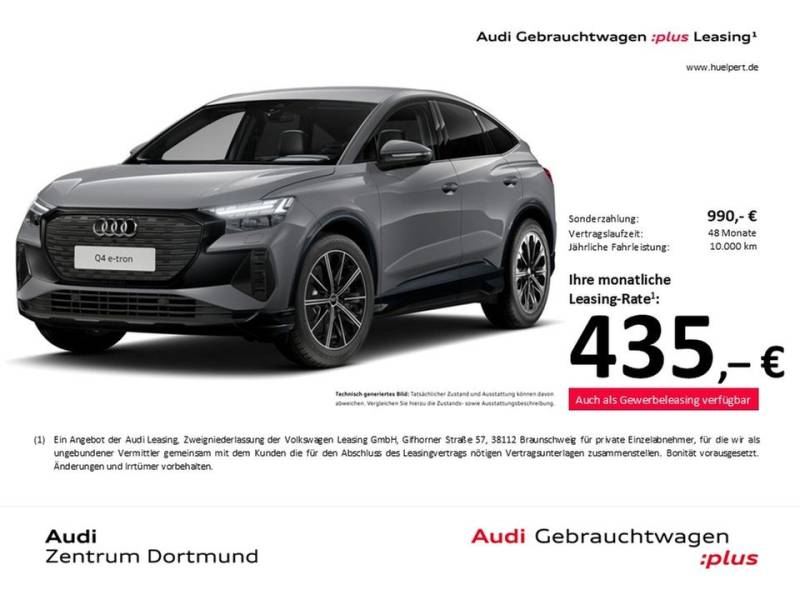 Audi Q4 e-tron Sportback 45 advanced BLACKPAK AHK 20Z