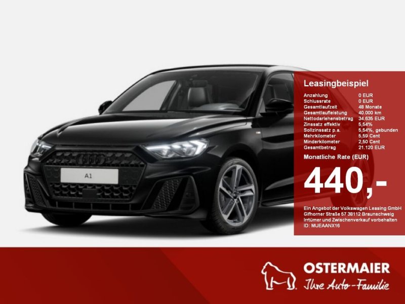Audi A1 Sportback S line 35TFSI 150PS 5J-Garantie,PDC