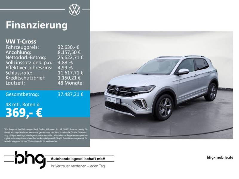 Volkswagen T-Cross 1.5 TSI ACT OPF DSG R-Line