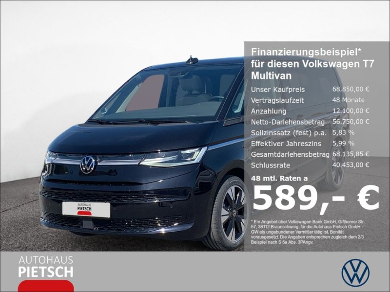Volkswagen T7 Multivan LR 2.0 TDI Style AHK ACC Pano Matrix