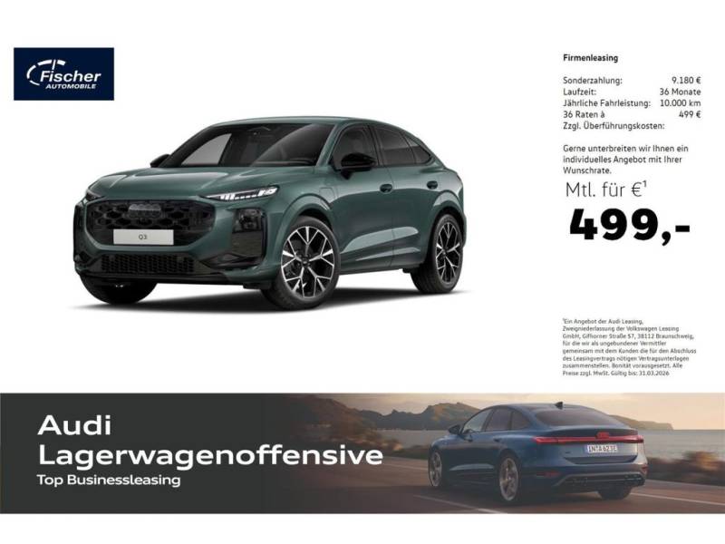 Audi Q3 Sportback e-hybrid S line