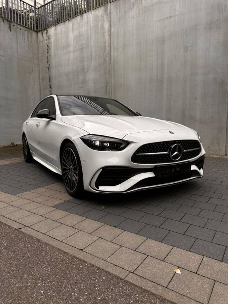 Mercedes-Benz C 180 AMG,Night,LED,PANO,360,model 26,Head,DISTR