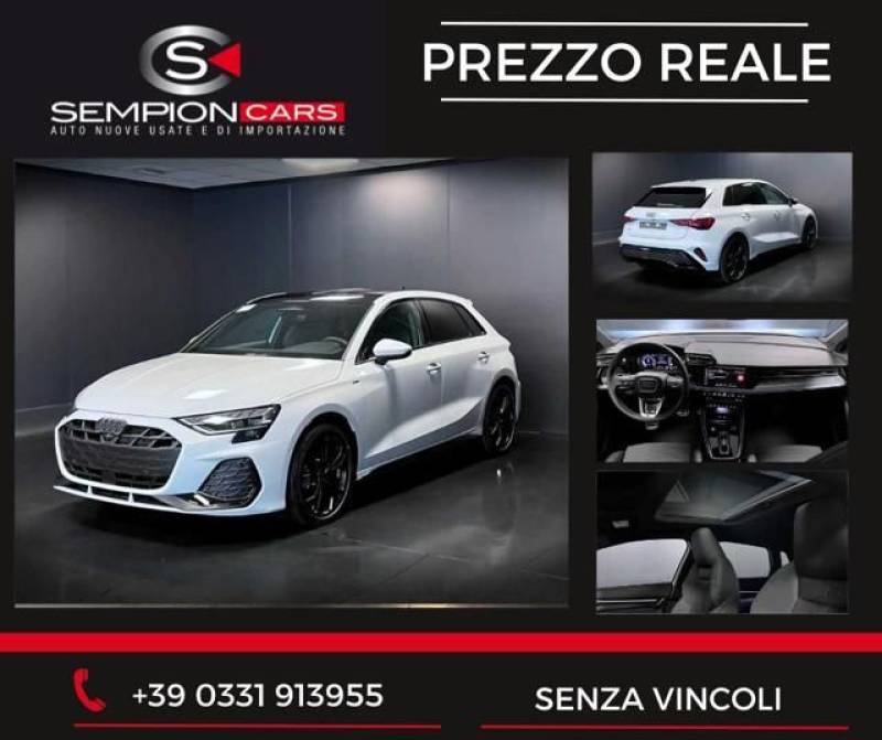 Audi AUDI A3 35 2.0 tdi S Tronic S line Tetto PREZZO 