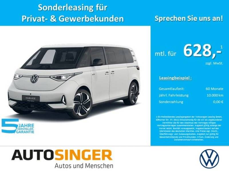 Volkswagen ID. Buzz GTX LANG LR 7-S*ELEK.TÜR*WÄRME*360*HUD